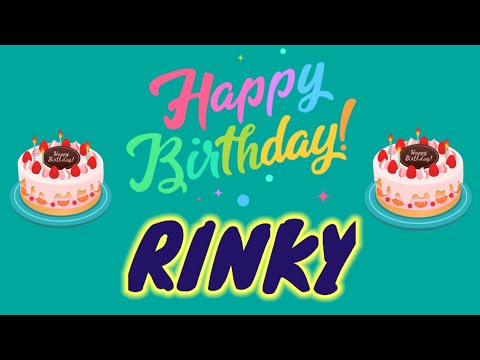 happy birthday to you rinky//rinky happy birthday song