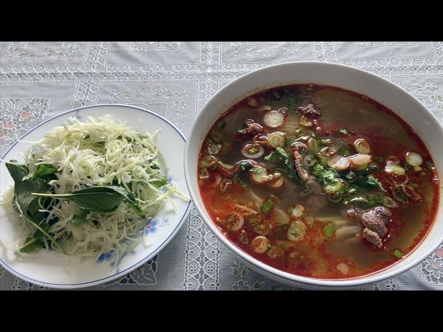 Nấu Bún Bò đơn Giản