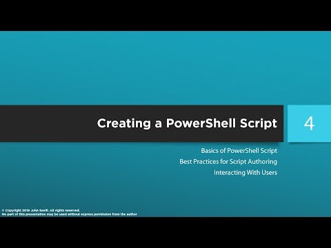 PowerShell Master Class PowerShell Scripting