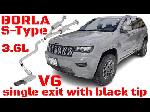 Jeep Grand Cherokee 3.6 V6 Borla S-Type Exhaust