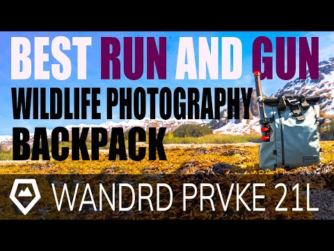 The Wildlife Run and Gun Photographers Backpack - WANDRD PRVKE 21L