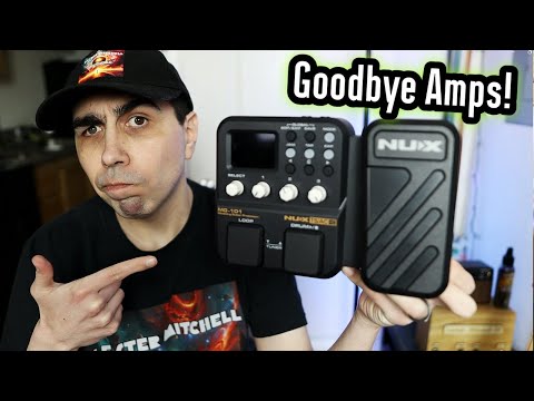 Goodbye Guitar Amps! - NUX MG-101 Demo/Review