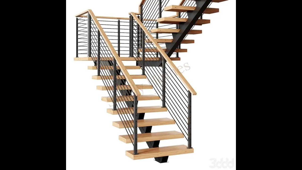 Modern Wooden and Metal Staircase Design | Stylish Floating Stairs by Steely Homes