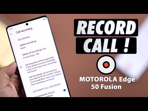 How To Record Calls on Motorola Phone! [With Built-in Call Recorder]