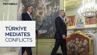Turkish Foreign Minister Fidan pushes for Ukraine peace talks in Moscow meetings with Russia