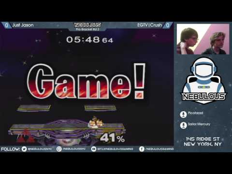 Nebulous Melee #80:  - Pro Bracket Rd 2: Just Jason vs. EGTV|Crush