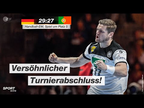 Spiel um Platz 5: Deutschland - Portugal 29:27 - Highlights | Handball-EM 2020 - ZDF