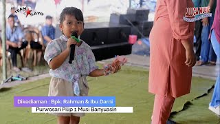Download lagu Lagu lima menit lagi adek kecil ini banjir saweran - ALLICA MUSIC Purwosari Pilip 1 MUBA mp3