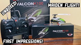 XK Falcon K100 | Unboxing | Maiden Flight and First Impressions