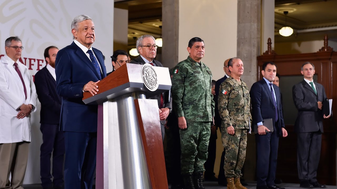 Mañanera de AMLO del 24 de marzo de 2020