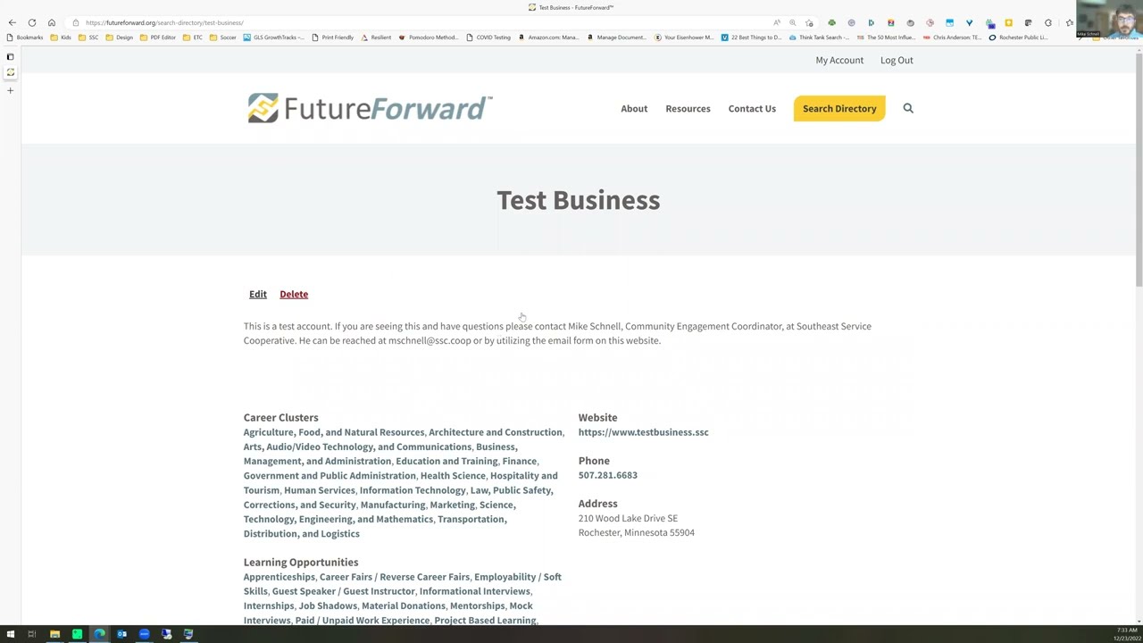 FutureForward™ Example Business Video