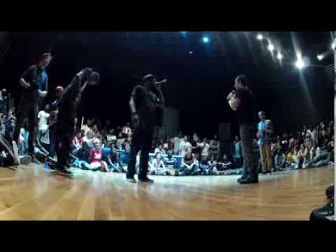 Paradox vs. BouBoo, Battle BAD 2013 HipHop Final- GoPro