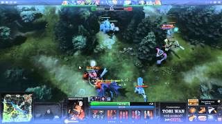 Na`Vi smoke gank vs EG @ The Defense