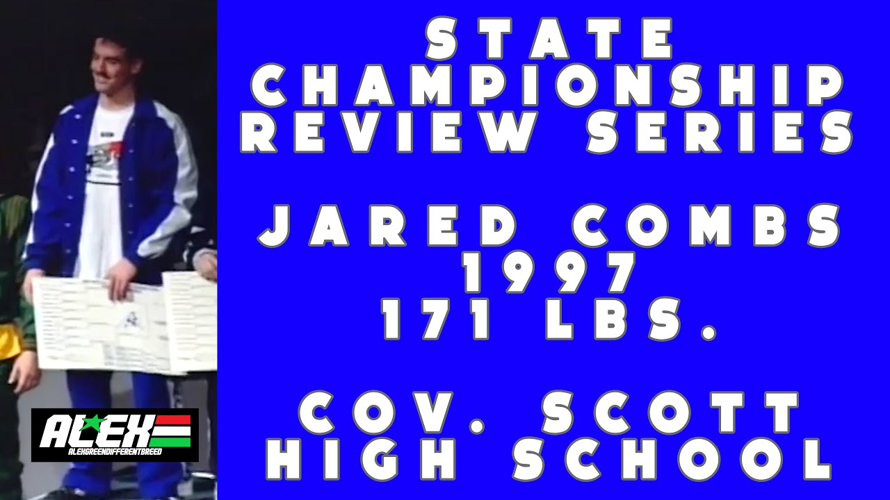 State Wrestling Championship match review w/ Jared Combs (Cov. Scott; 1997 171 lbs.)