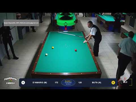 A.D'AMARIO VS A.BUTA - STECCA - 2024/25 - FINALI 2° TROFEO PALABILIARDO - 22/06/2025