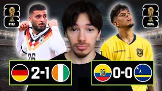 Ecuador Are Frauds, Curacao Historic Point, Germany Win Thriller vs Ivory Coast | World Cup Recap