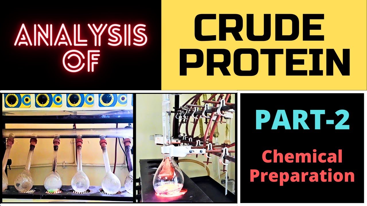 Determination of Crude Protein Content (Part 2)_Chemical Preparation (AOAC 2001.11)