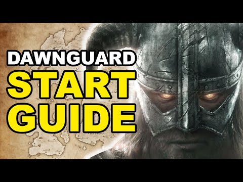 How to START The DAWNGUARD DLC in Skyrim [Elder Scrolls Guide]