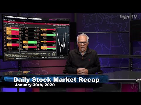 January 30th, Daily Stock Market Recap with Tom O'Brien - 2020