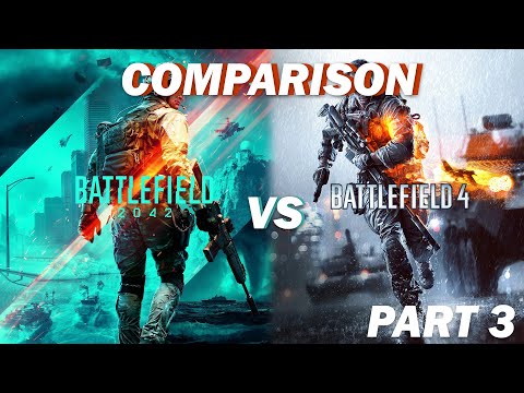 BATTLEFIELD 2042 VS BATTLEFIELD 4 | Destruction Comparison