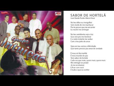 Sabor de Hortelã - Sucesso do Grupo Intuição de 1998 - CD Doce Sabor
