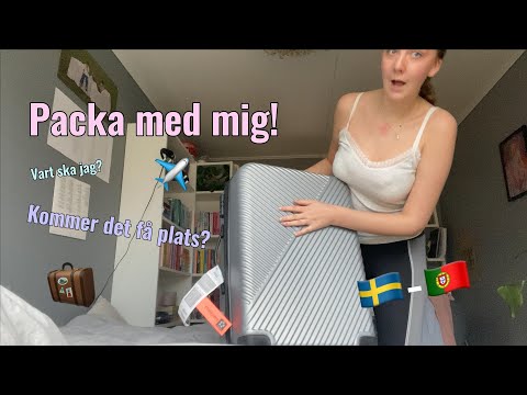 Packa inför semester med mig!💖🧳✨✈️