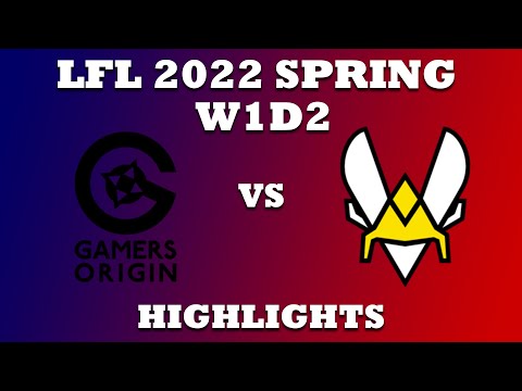 GO vs VITB Highlights - LFL Week 1 Day 2 - GamersOrigin vs Vitality.Bee [ENG Casters]