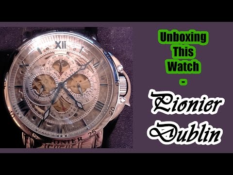 Unboxing: Pionier Dublin Wristwatch - A Luxury Watch