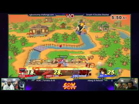 S@X Monthly - VGBC | Tantalus & EE Vs. Jdawg & Relaxed - SSB4 Doubles - Smash Wii U