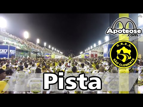 São Clemente 2015 - Bateria (Pista) - Ensaio técnico