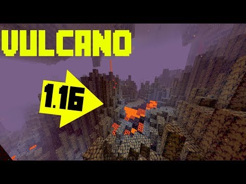 NUOVO Bioma dei VULCANI in Minecraft 1.16 ITA