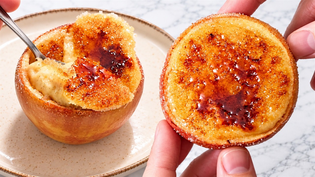 Baked Apple Crème Brûlée video