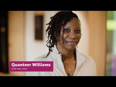 AWS Leadership - Meet Quanteer, Inside Sales Leader - YouTube