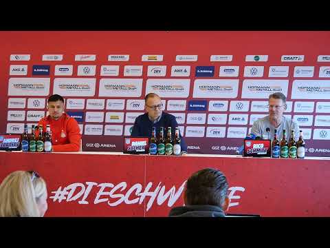 FSV Zwickau - Pressekonferenz zum Sachsenpokal bei Handwerk Rabenstein
