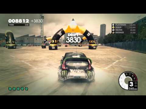 Dirt 3 - Drift Tutorial - Platinum technique