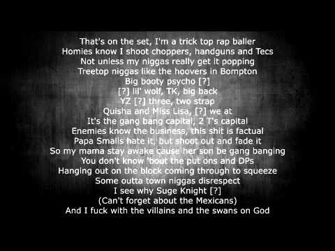 The Game - The Documentary 2.5 - Up On The Wall feat Problem, Ty Dolla Sign & YG With Lyrics