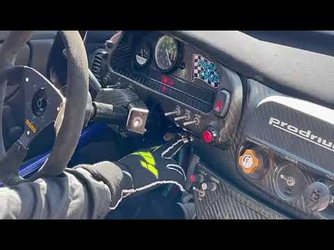 Accensione della Subaru Impreza Gr A di Simon Jean Joseph Mont Blanc Monzine