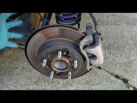 14' Hyundai Elantra upgrade with front rear drilled slotted brake rotors & ceramic pads.