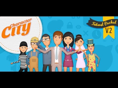 Character City V2 : Explainer/Animation Video ToolKit - Fikalmyid 