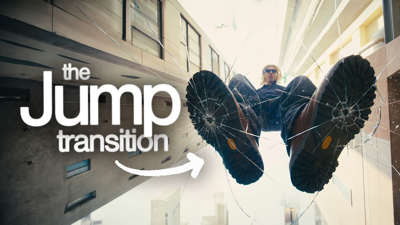 The Jump Transition - How to ROTOSCOPE Creatively