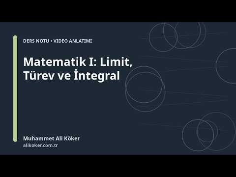 Open the Calculus I: Functions, Limits, Derivatives and Integrals video