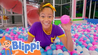 Move With Meekah!! | Blippi - Learn Colors and Science
