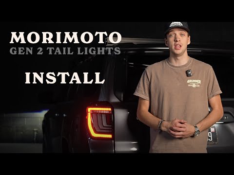 Installing Morimoto XB Gen 2 LED tail lights for the 5th Gen 4runner!