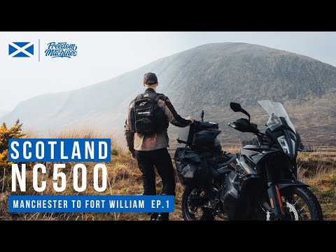 The world's best motorbike route : North Coast Scotland NC500 - Ep. 1 Motorcycle Adventure