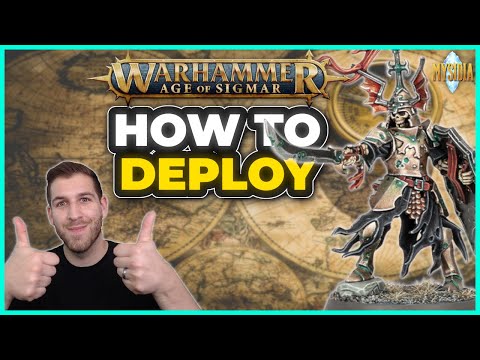 Example Army Deployment and Explanation | Warhammer Age of Sigmar