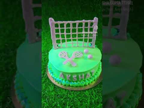 Tennis theme cake 🎾with Chocolate flavour 🍫😊😍🎂
