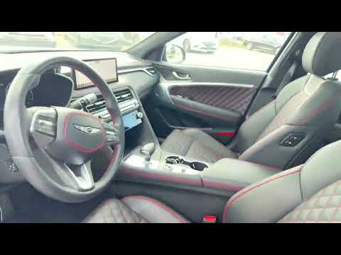 2024 Genesis G70 3.3T Sport AWD in Blue for sale at Finch Hyundai in London, ON