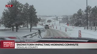 Another snowy morning commute