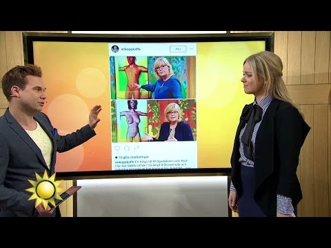 Veckans nätfiske - nakenkritik och politik - Nyhetsmorgon (TV4)