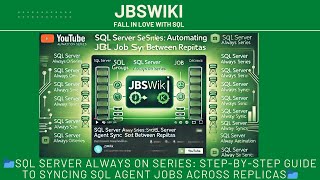 Download the video "📂SQL Server Always On Series: Step-by-Step Guide to Syncing SQL Agent Jobs Across Replicas📂"